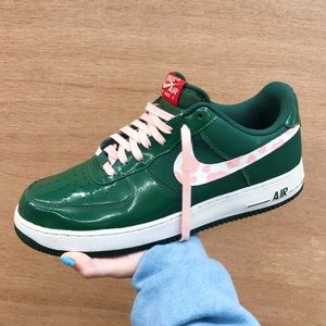 Nike Air Force Low Gorge Green Custom